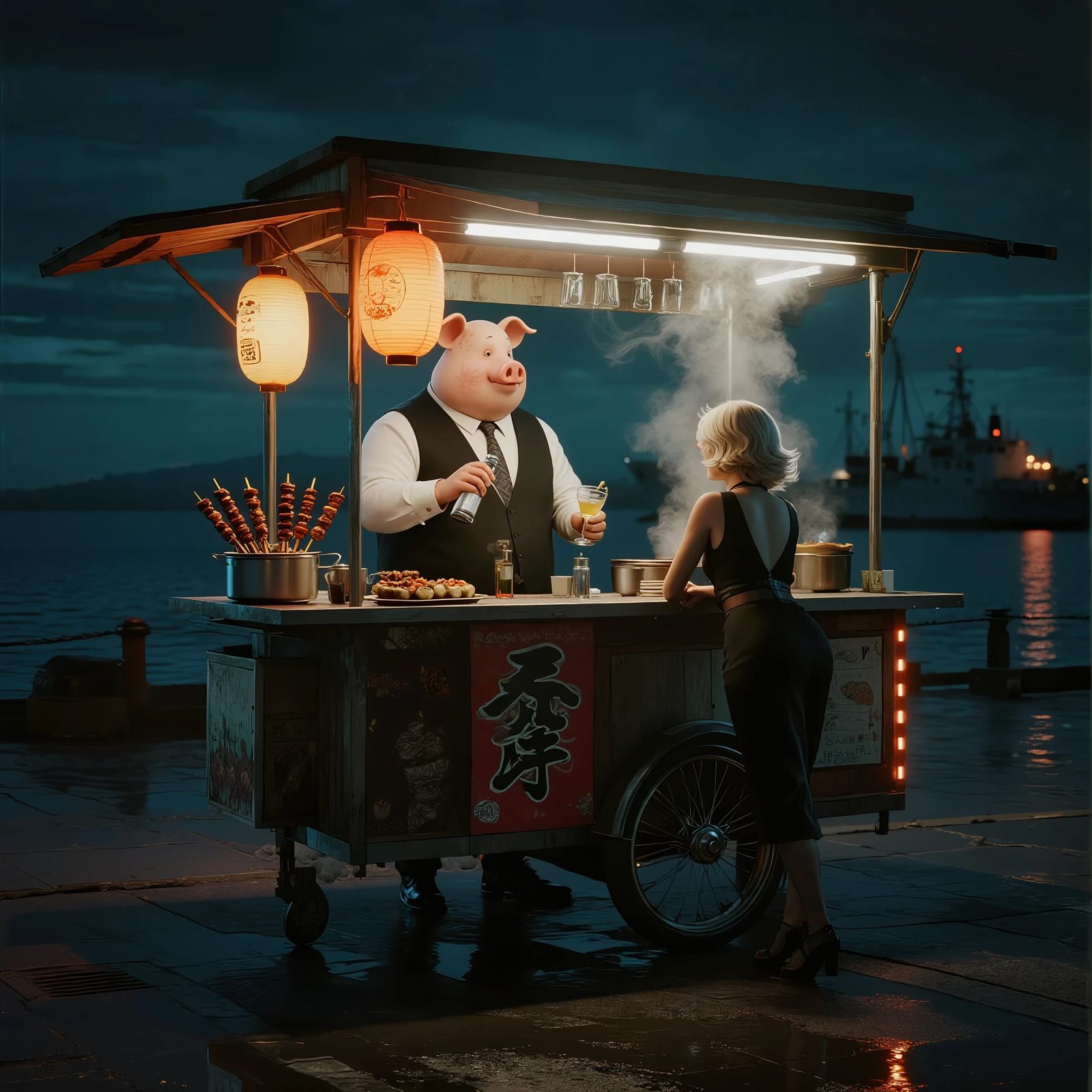 Night at the Waterfront II