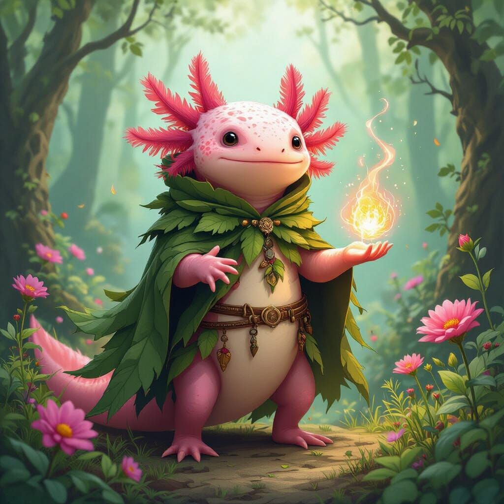 Axolotl druid
