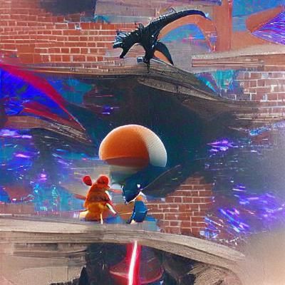 Worlds collide