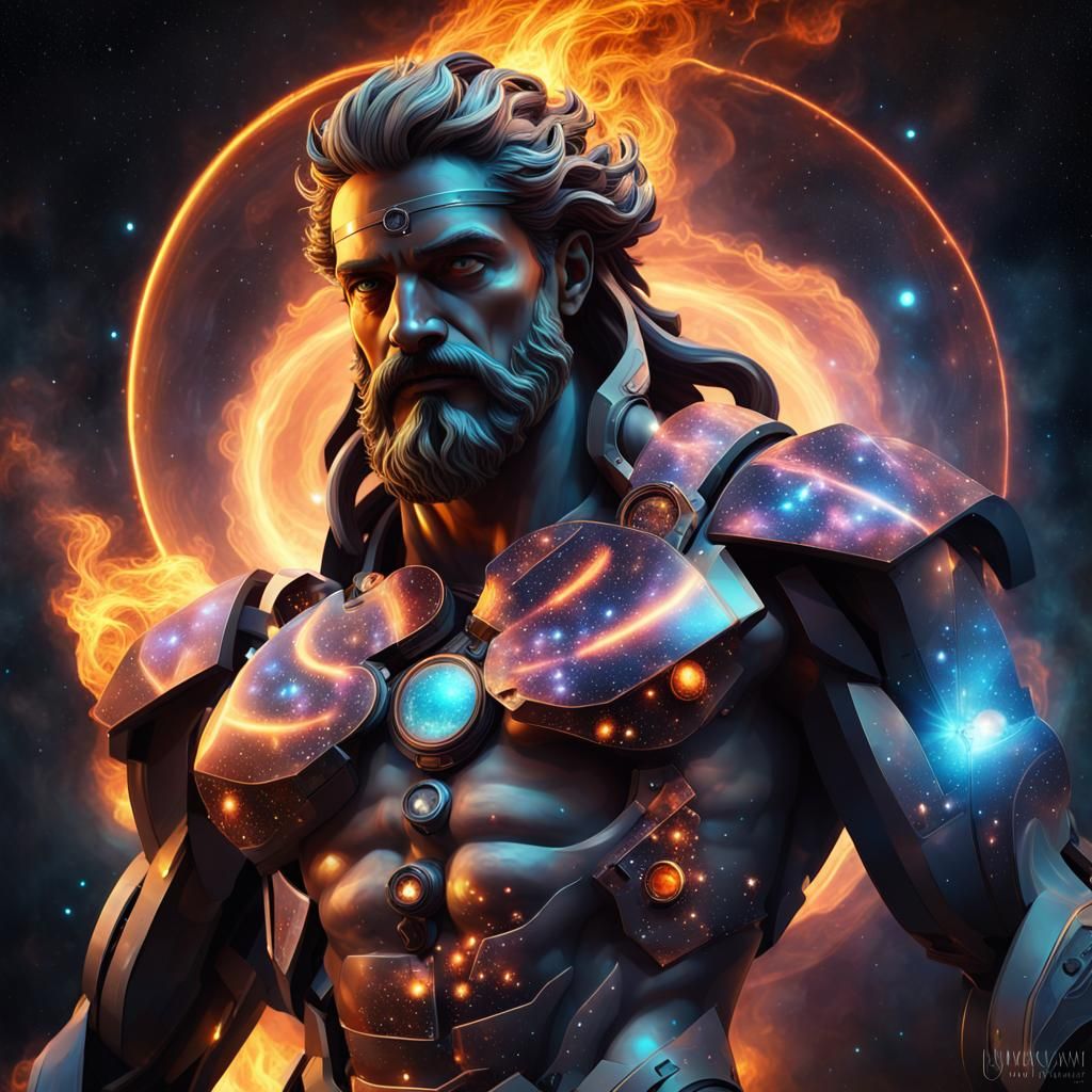 Hephaestus God Of Fire - AI Generated Artwork - NightCafe Creator