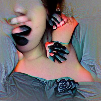 My touch is black and poisonous