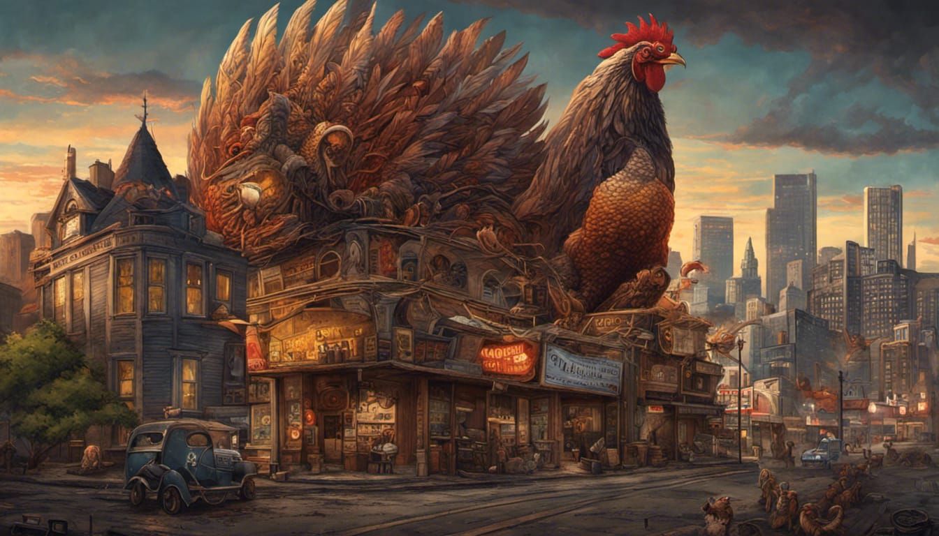 Kaiju Chicken (SDXL 1.0)