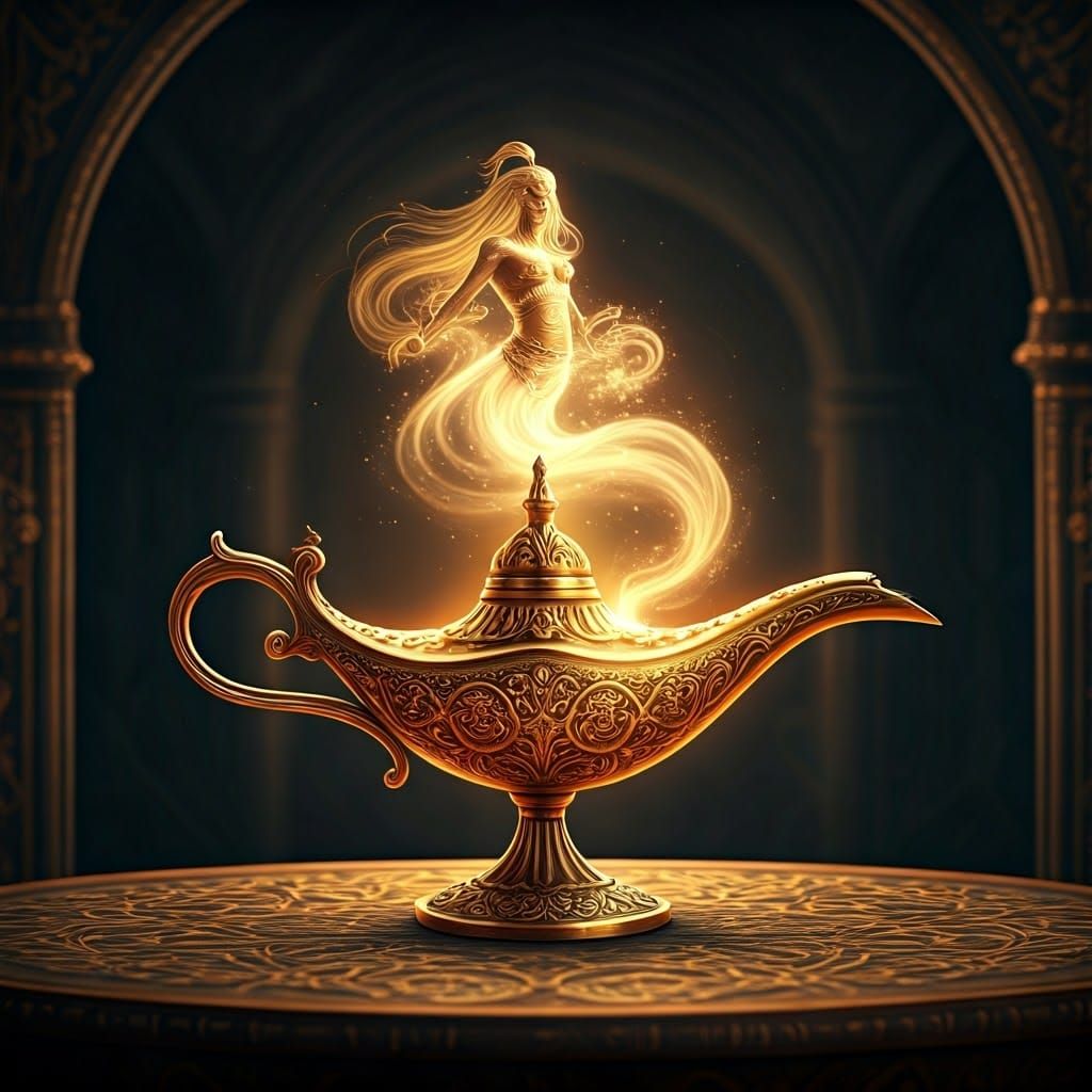 Three Wishes! Wish Carefully...  by @Verdigrisel