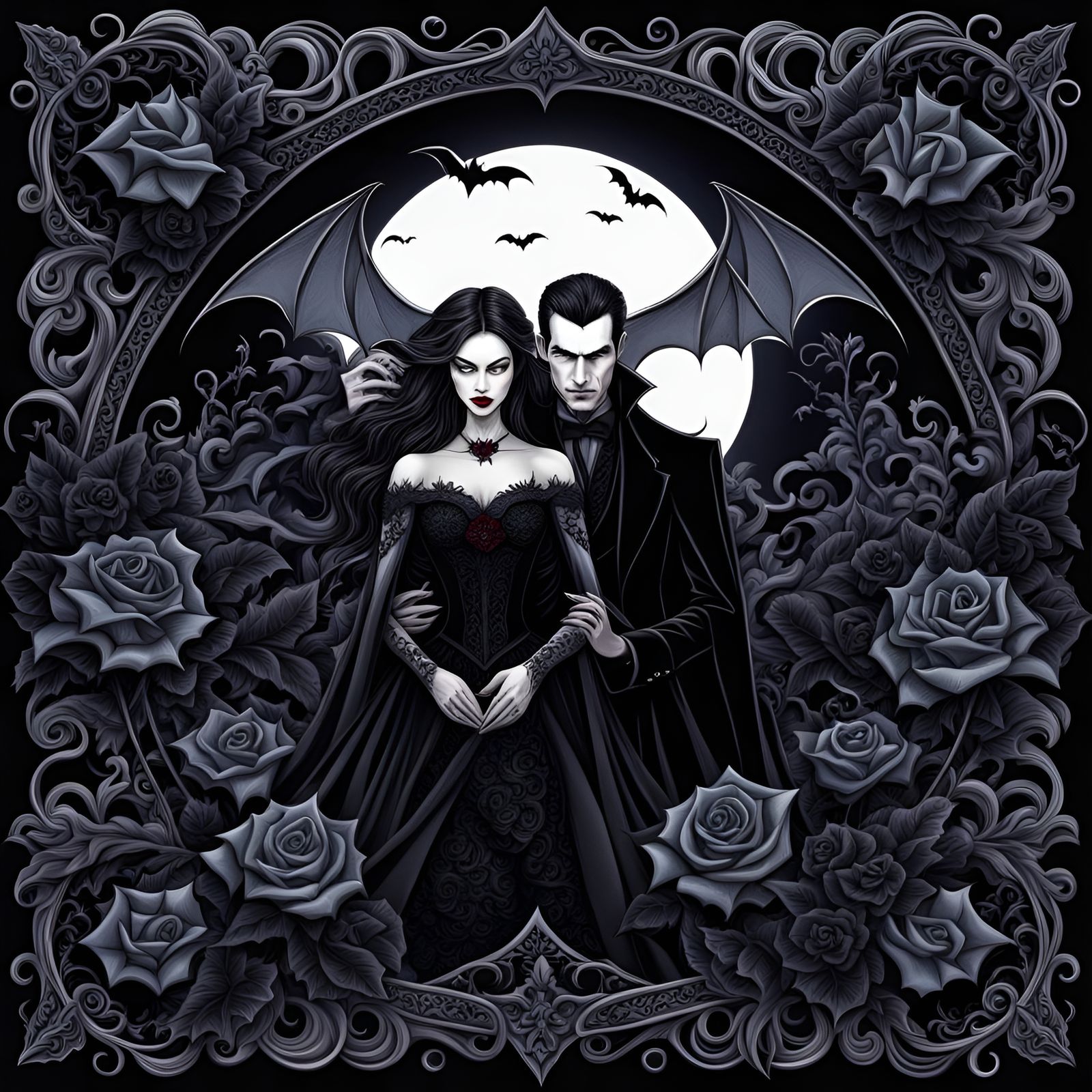 Vampire couple