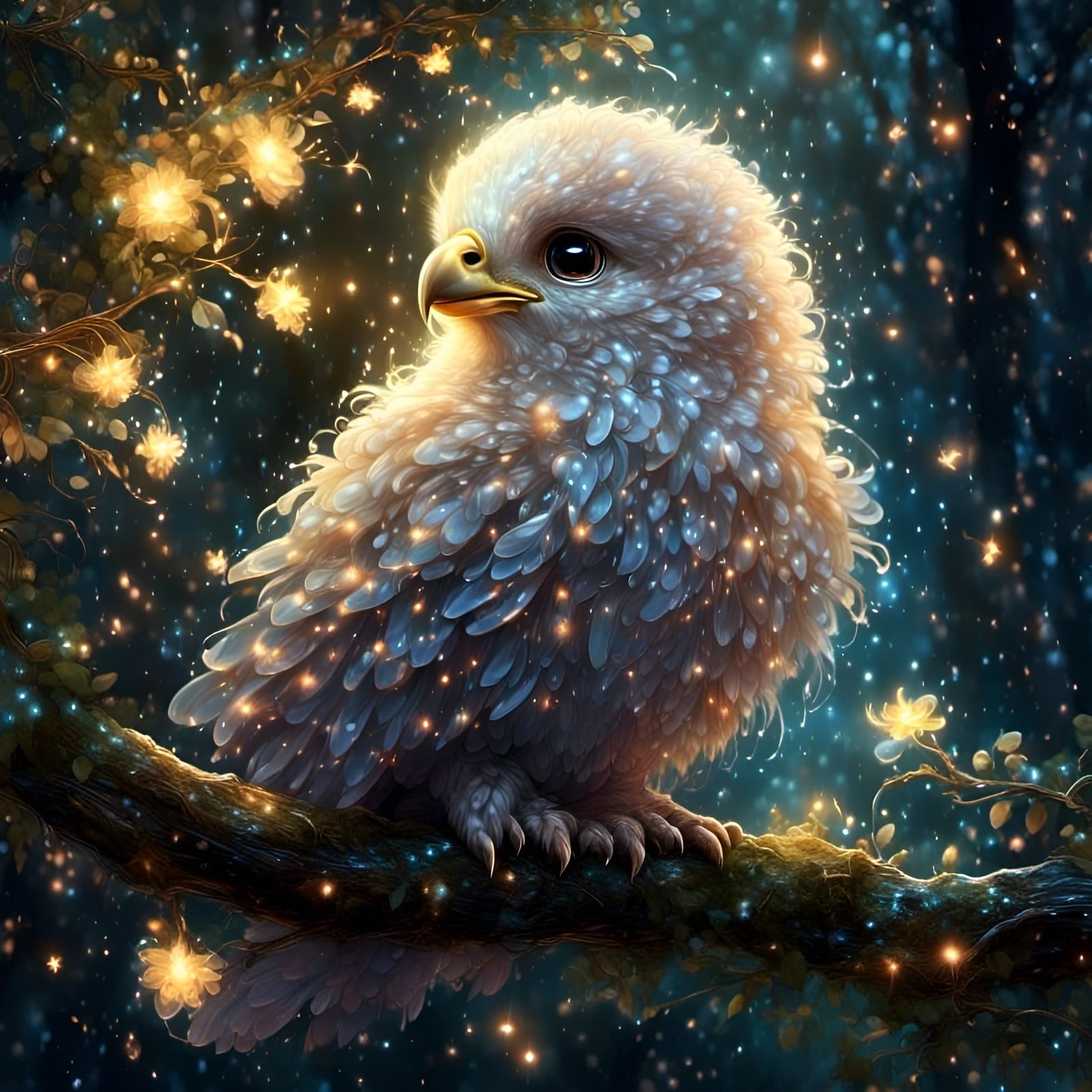 Fantastical Baby Hawk