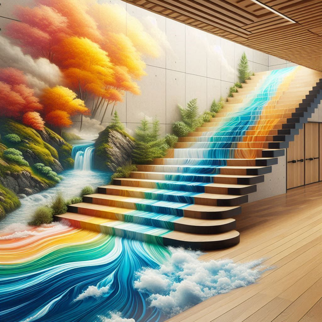 A Stairway to Nature’s Palette