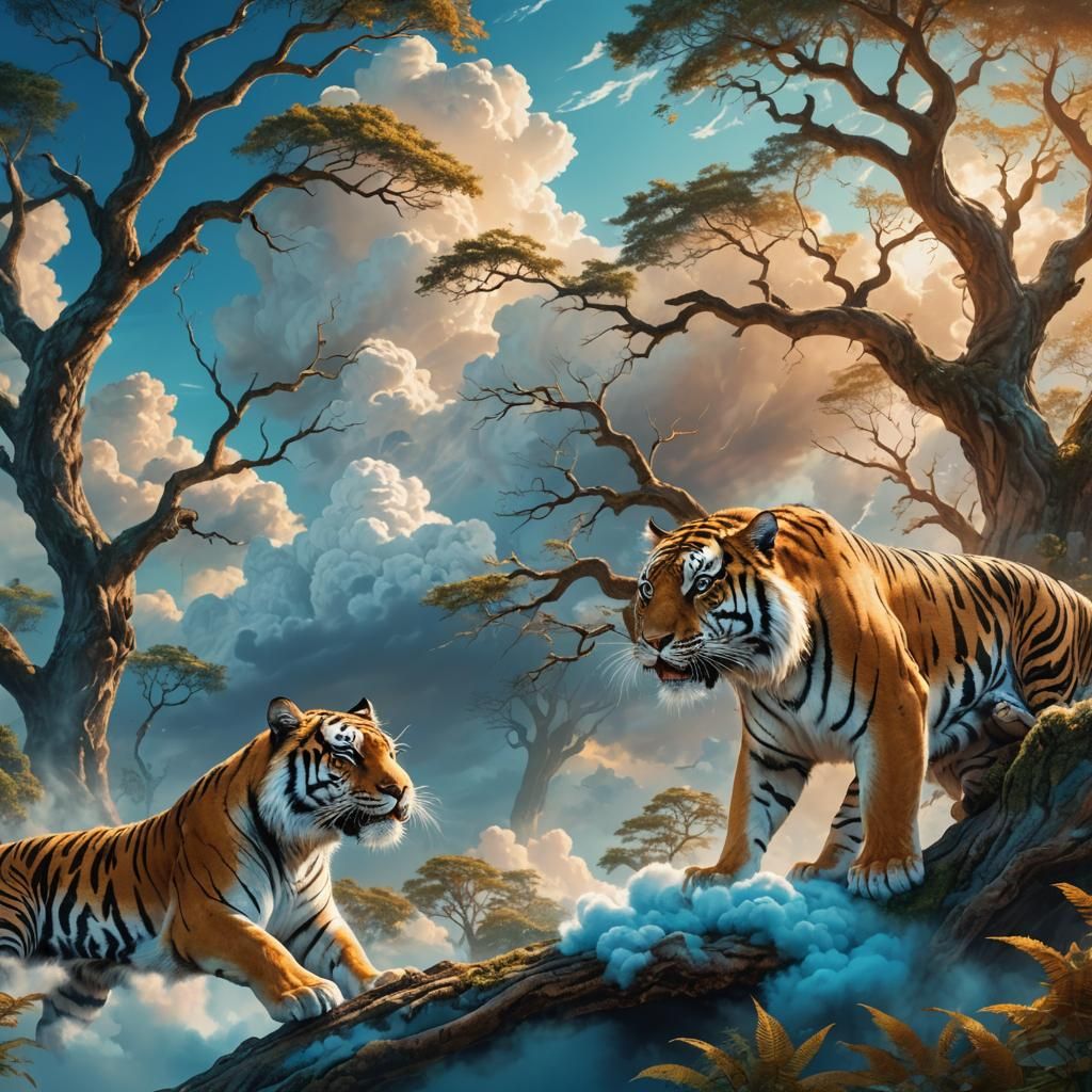 Tiger clouds
