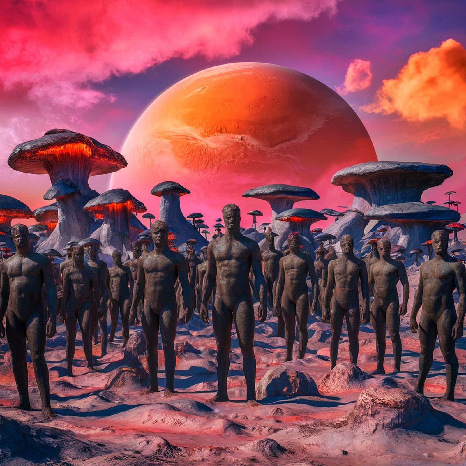 A TRIBE THAT WE FOUND ON A NEW PLANET, IN OUR LANGUAGE THEY ...