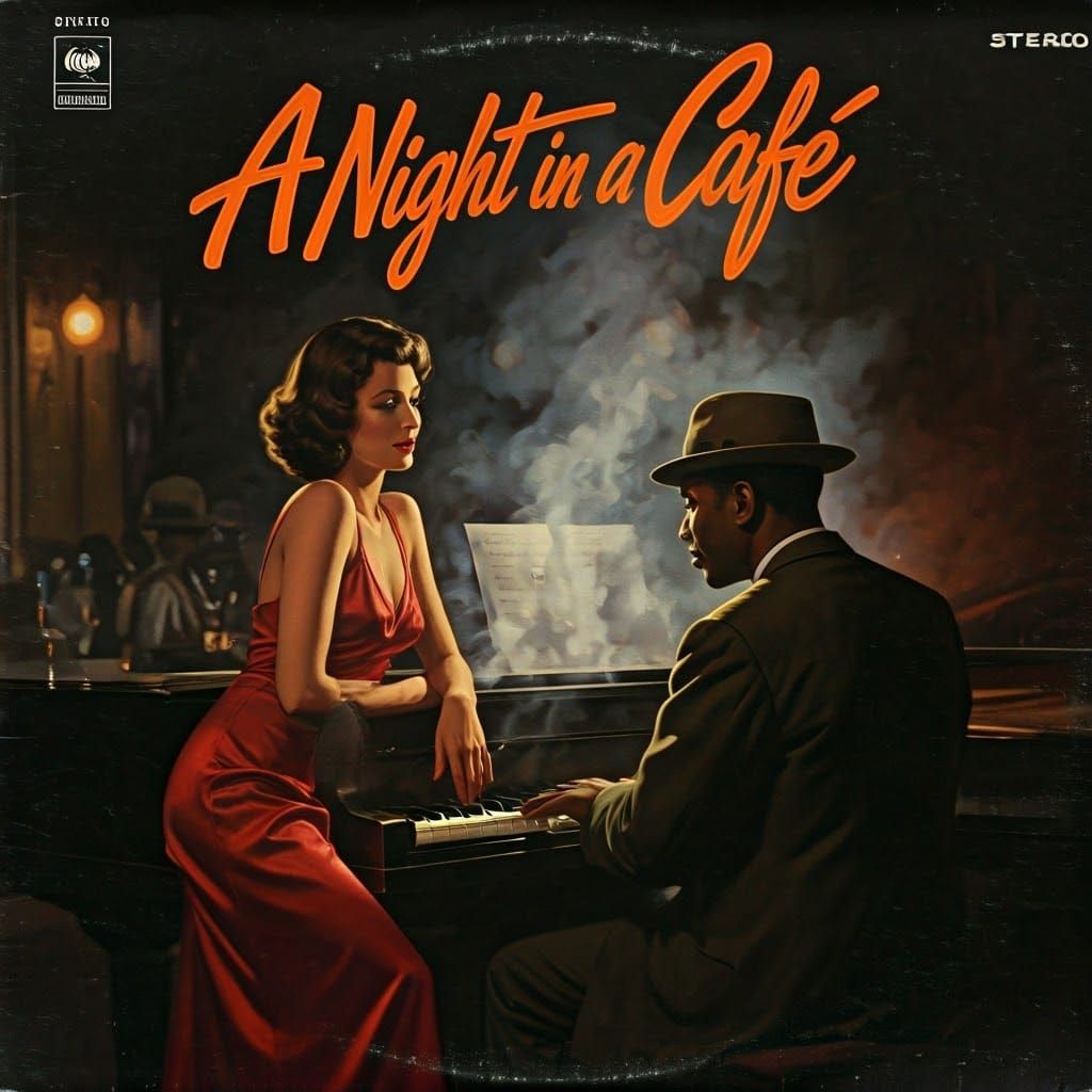 "A Night in a Café"  New Orleans jazz compilation
