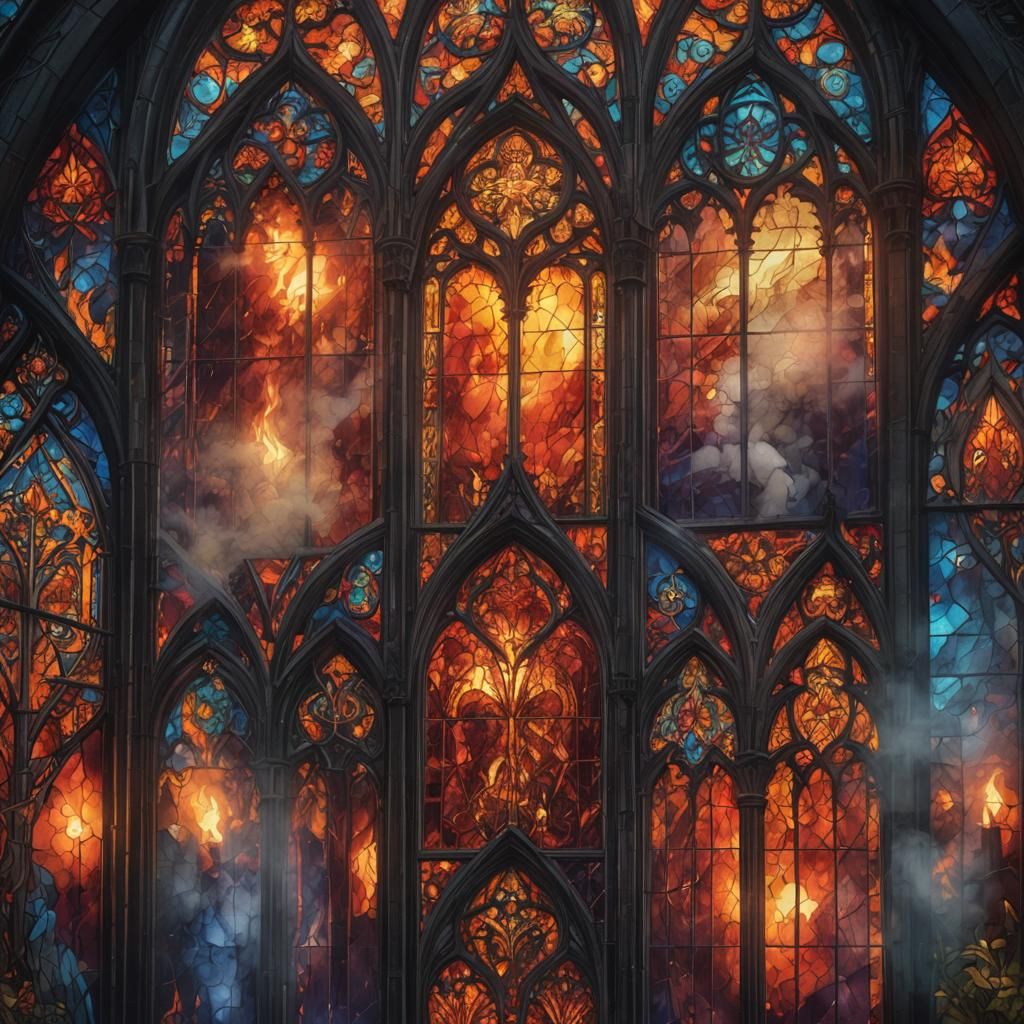 burning glass  by @undefined