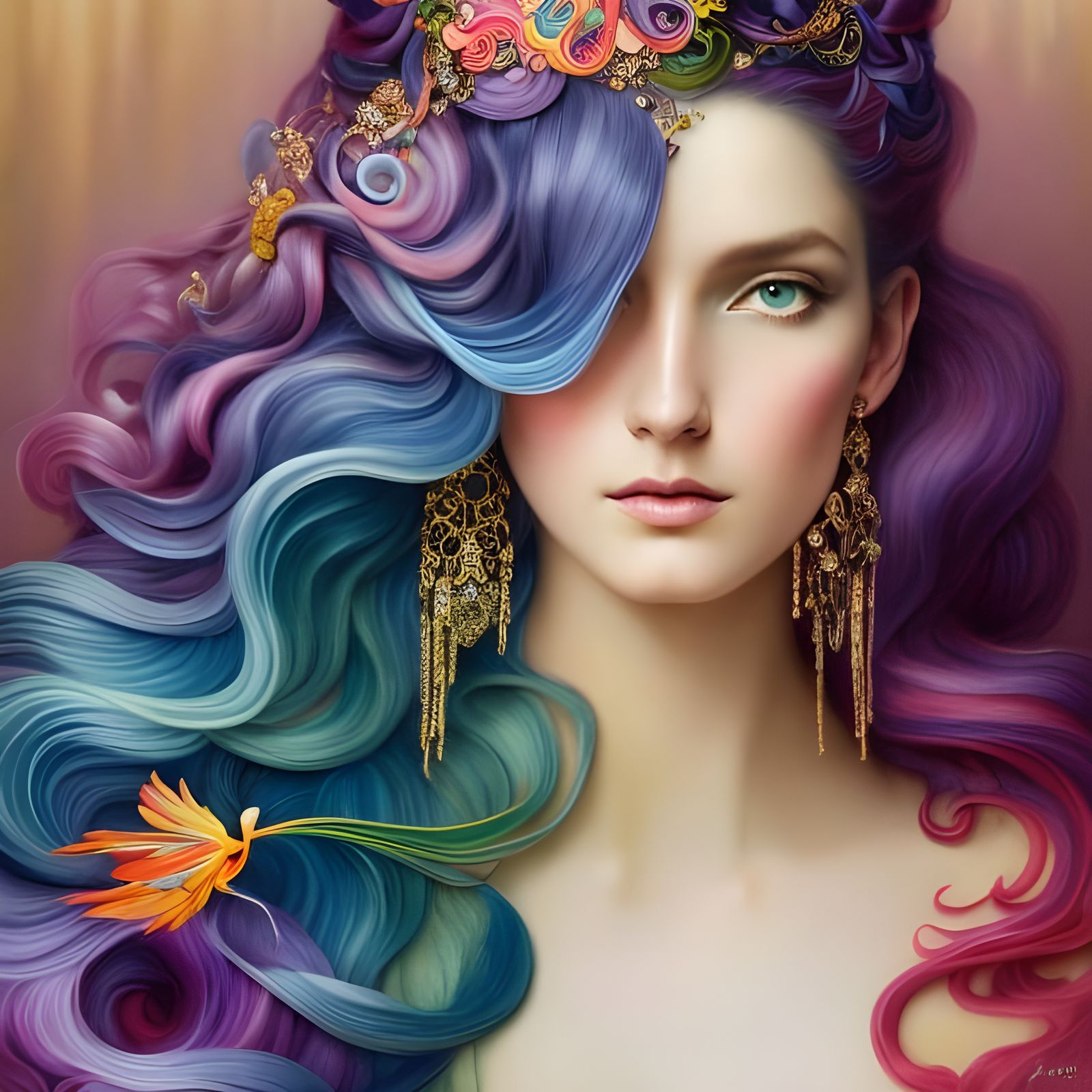 Rainbow Muse 1
