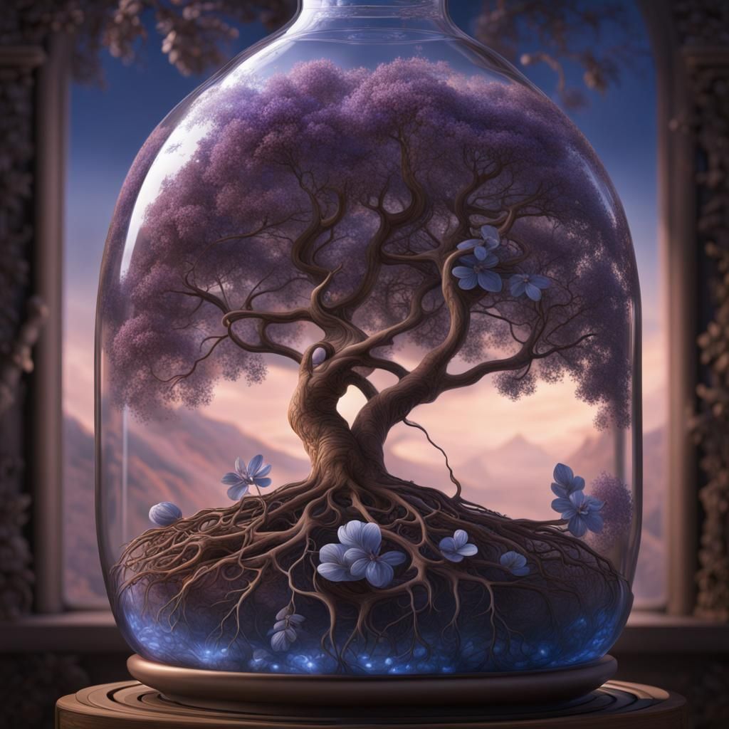 Magical tree - AI Generated Artwork - NightCafe Creator