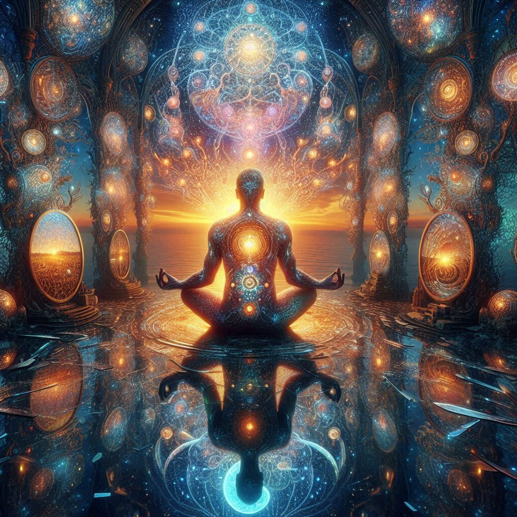 Your consciousness is my user illusion of you and my consciousness is your user illusion of me