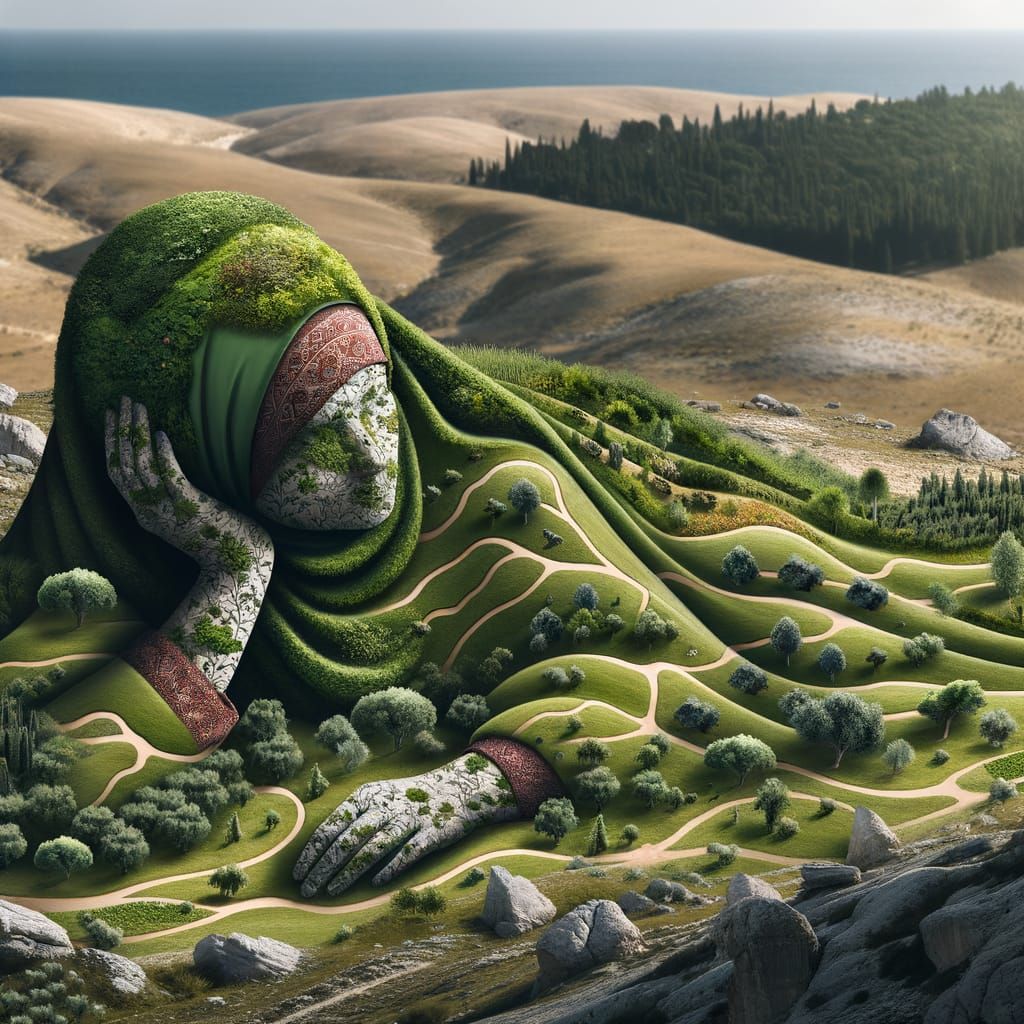 🇵🇸 Landscape (DALL-E 3) – AI Generated Artwork – NightCafe Creator