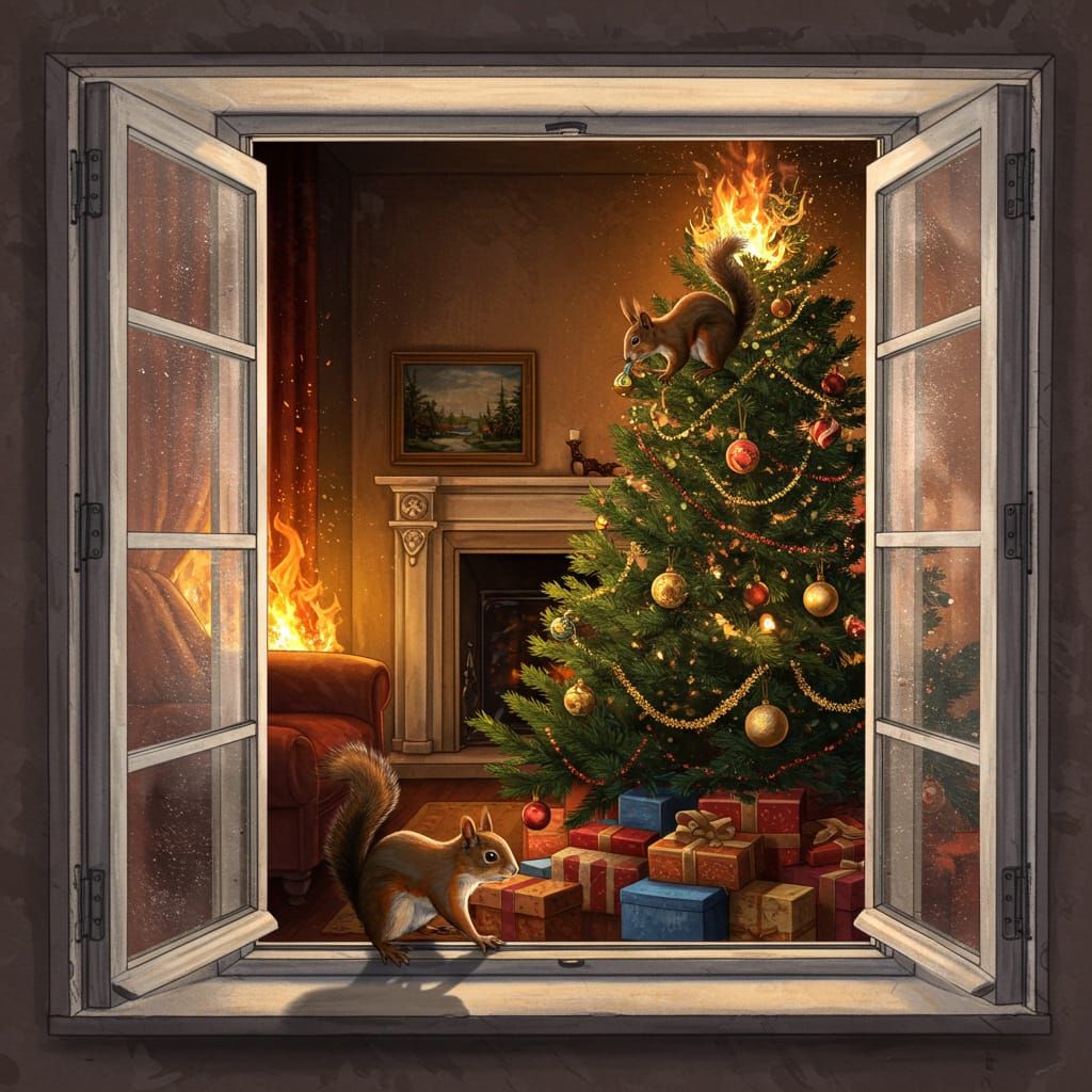 Squirrel Trouble :):