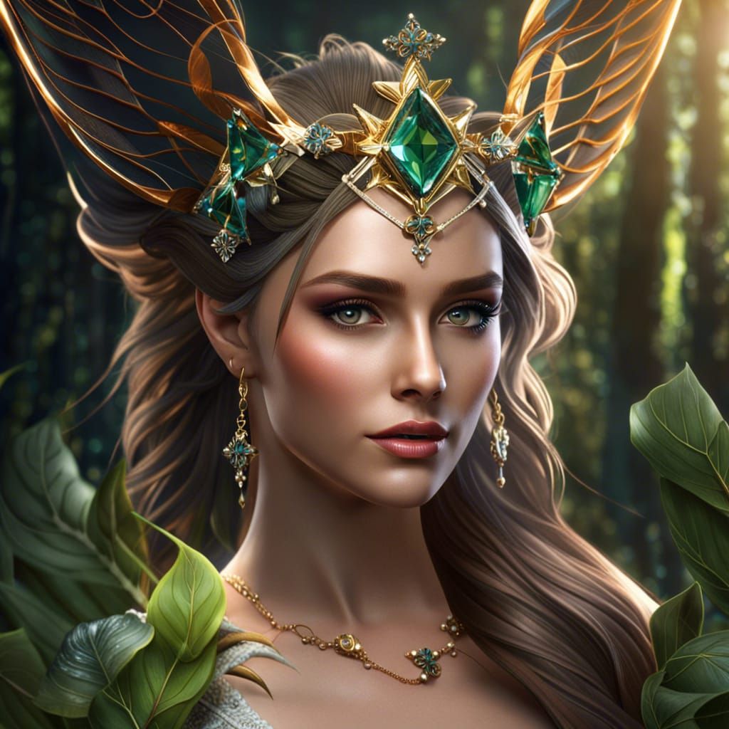 Elven princess - AI Generated Artwork - NightCafe Creator