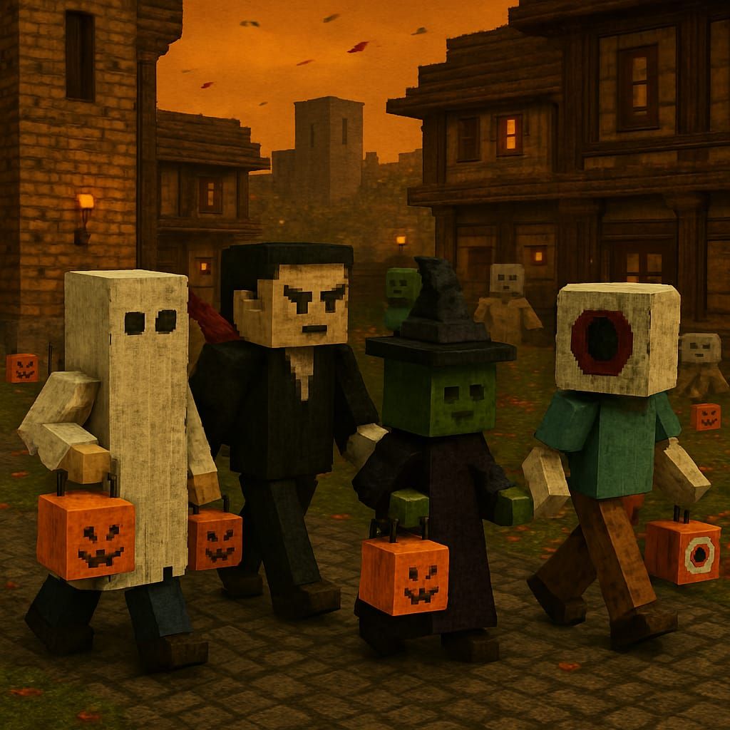 minecraft halloween
