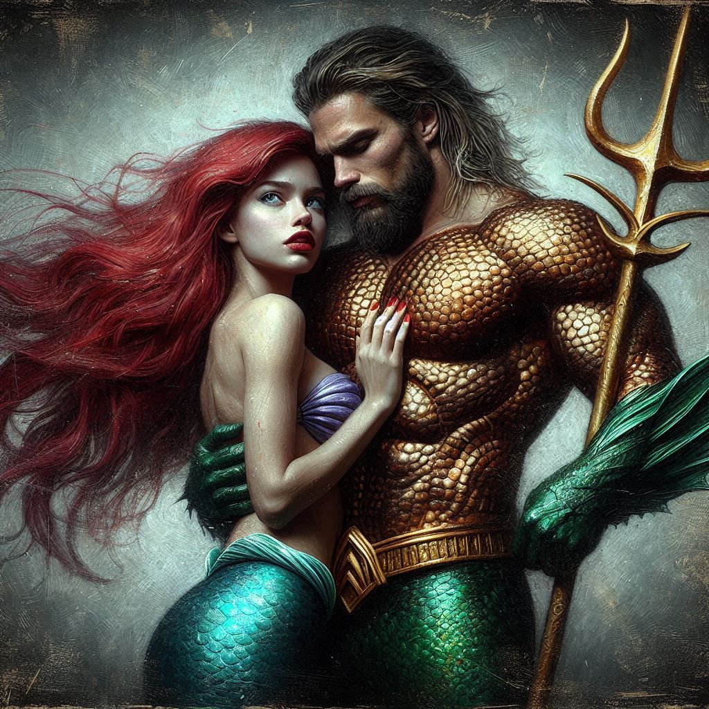 Aquaman and Ariel