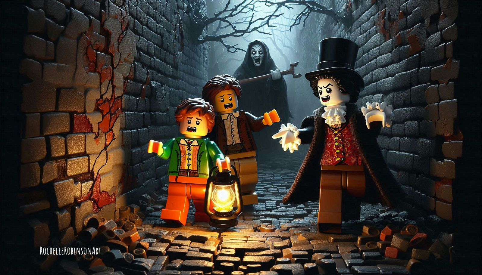 Spooky - Lego Art