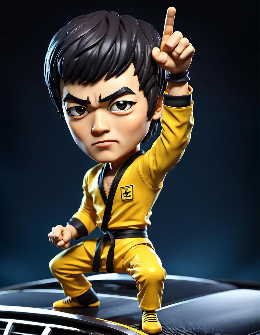 Everybody was Kung-fu fighting : A tribute to Bruce Lee 🙏 - AI ...