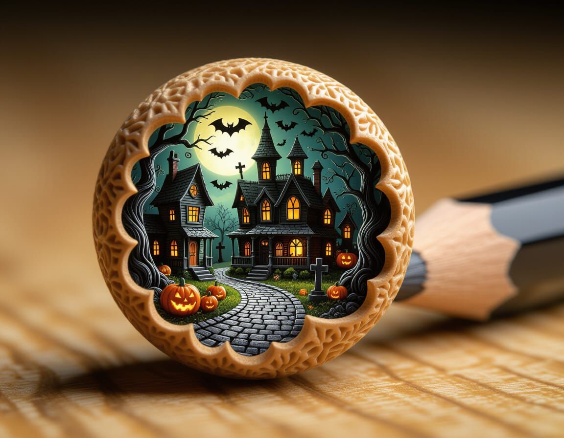 Halloween House  by @Stalean