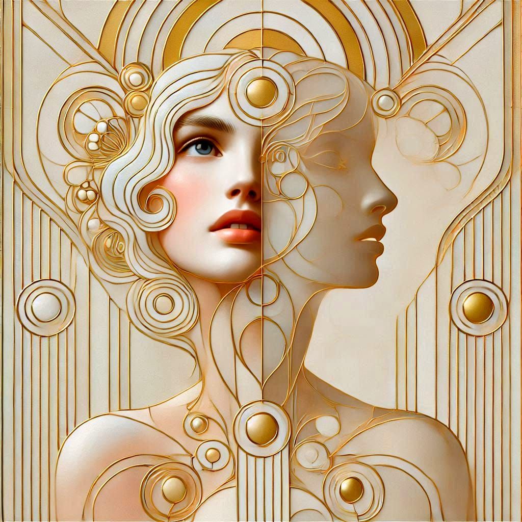 Beauty is a golden cage.