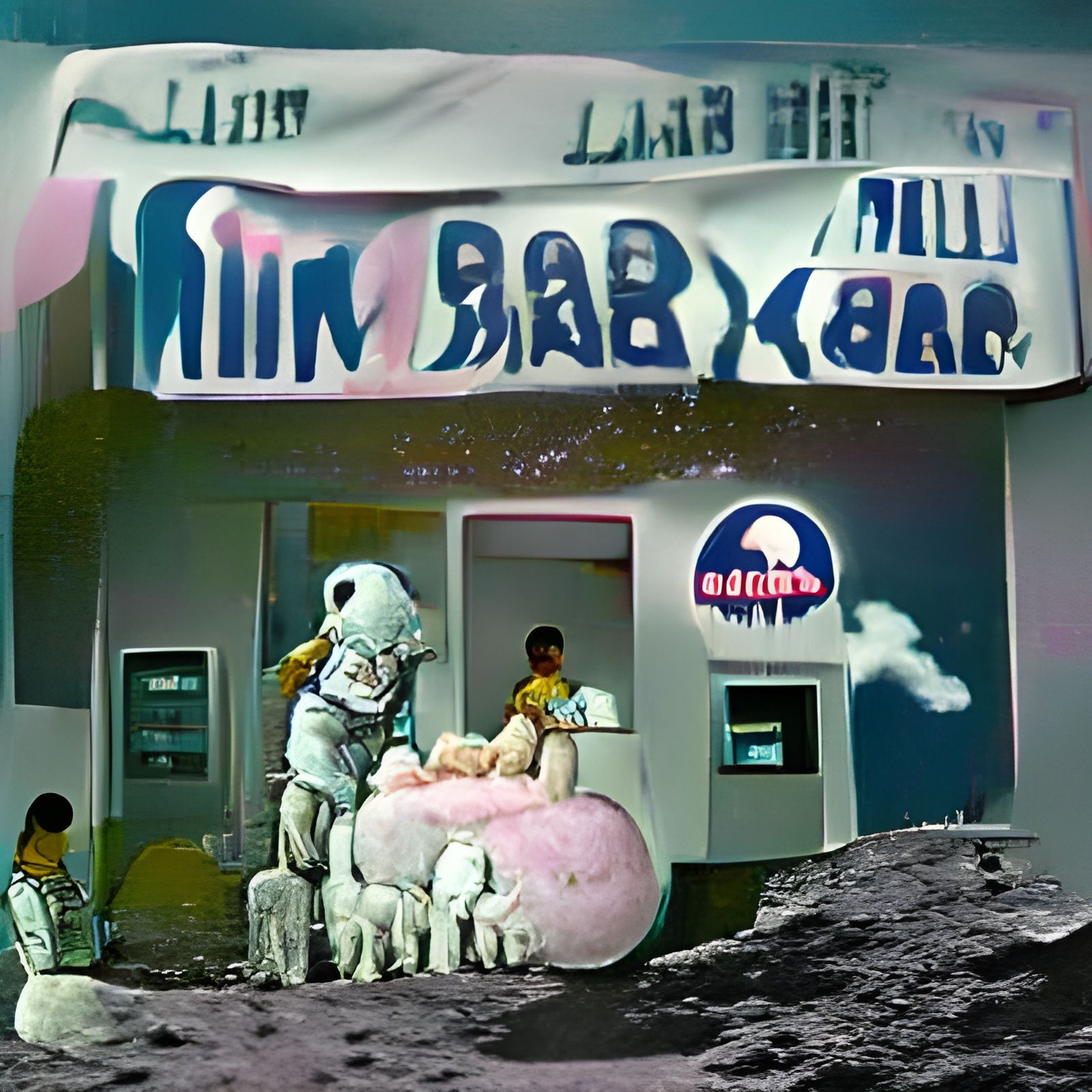 The Milk Bar On The Moon