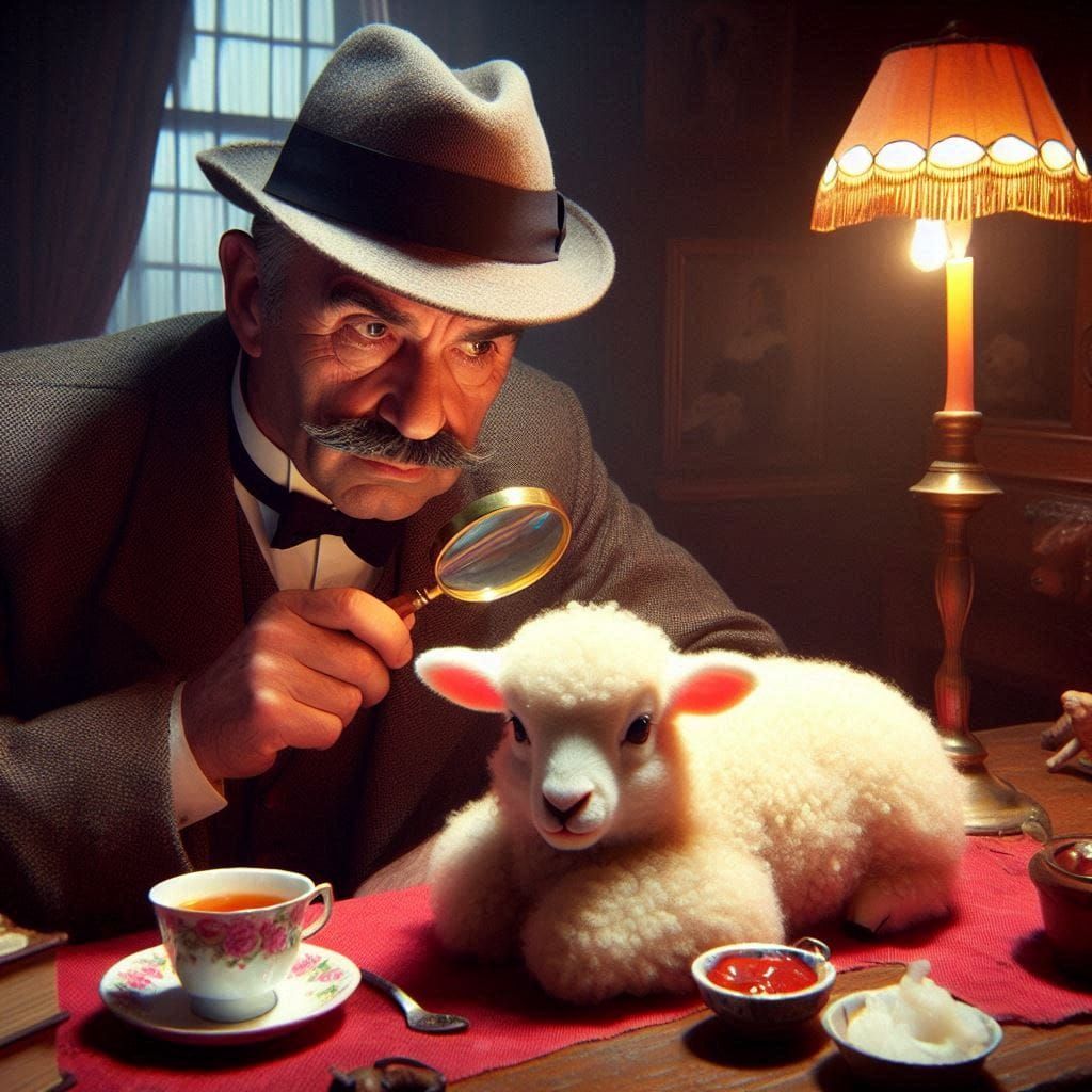 Poirot investigates - "Mary's intrusive little Lamb"
