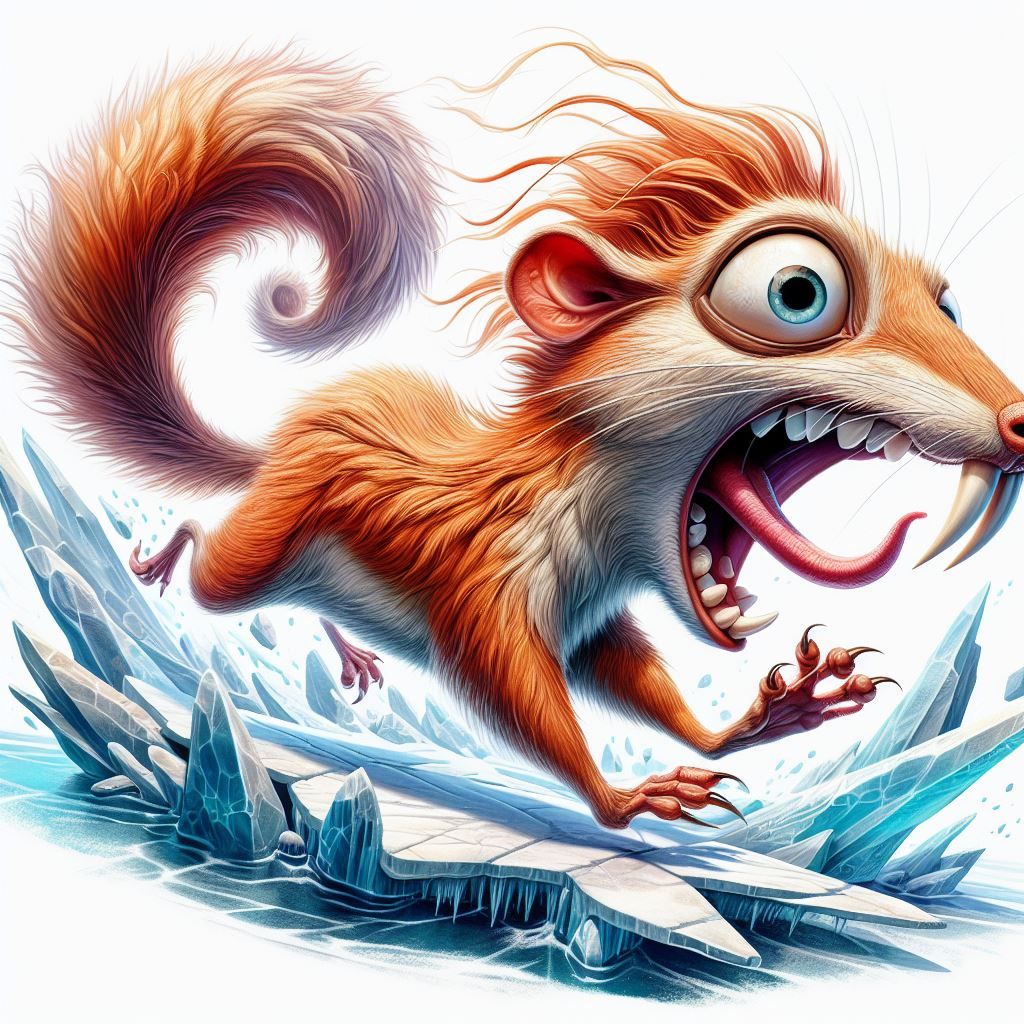 Rat Squirrel Skret from "Ice Age" ))