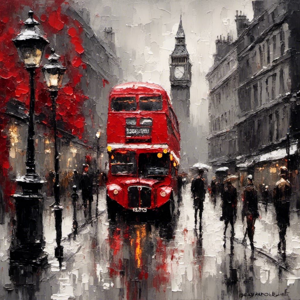 <lora:Oil and Glory:1.0> cityscape_London