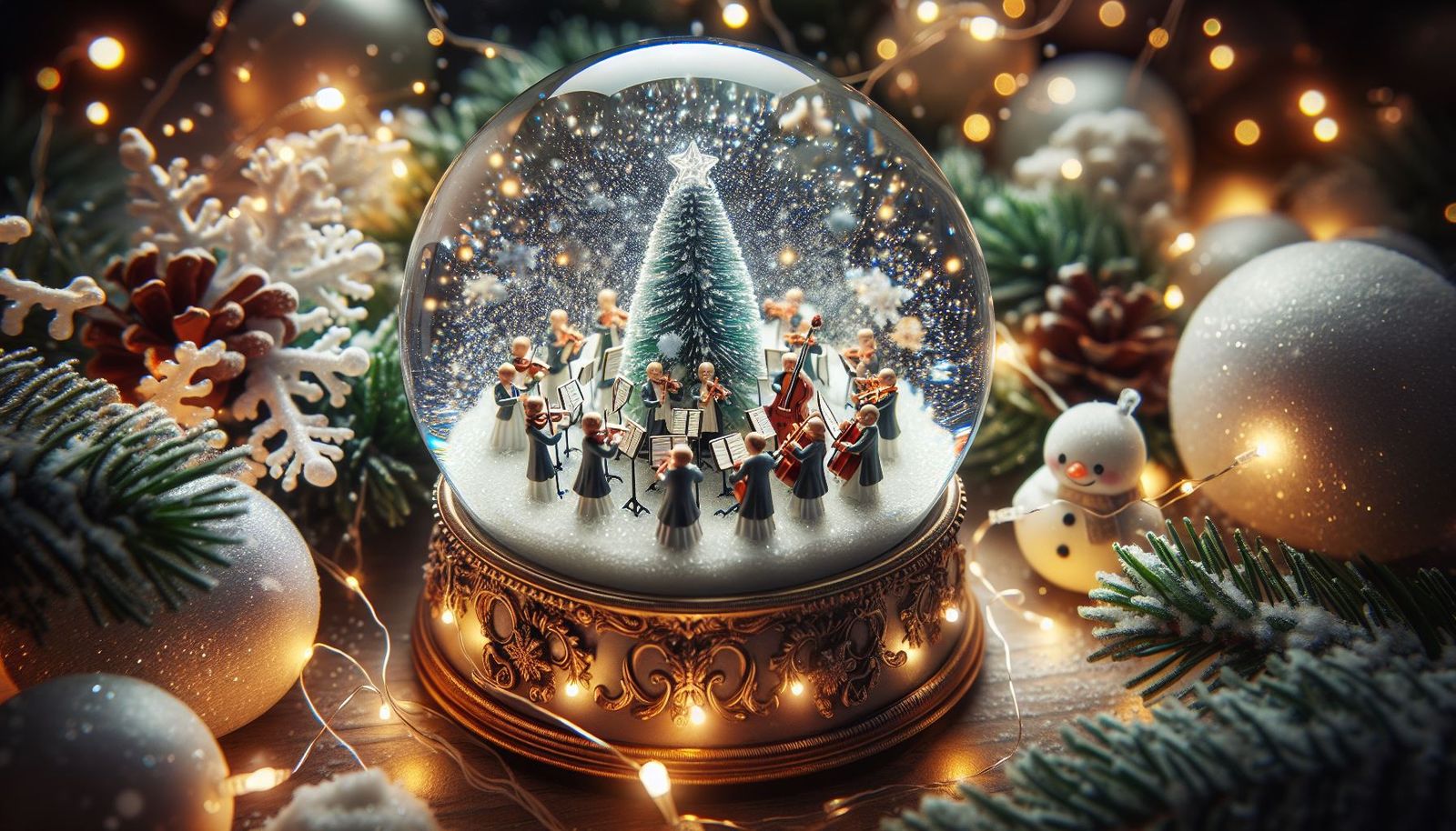 Snow globe  by @undefined