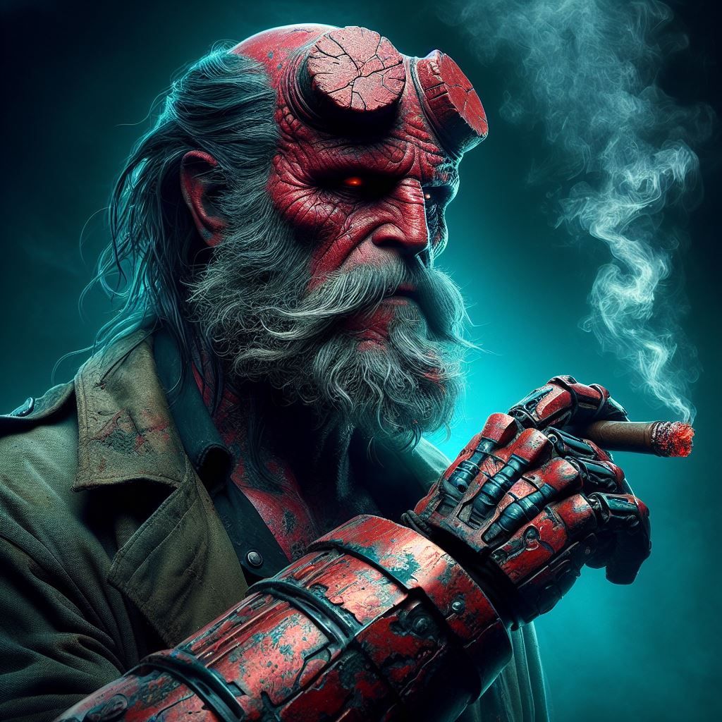 Old Man Hellboy
