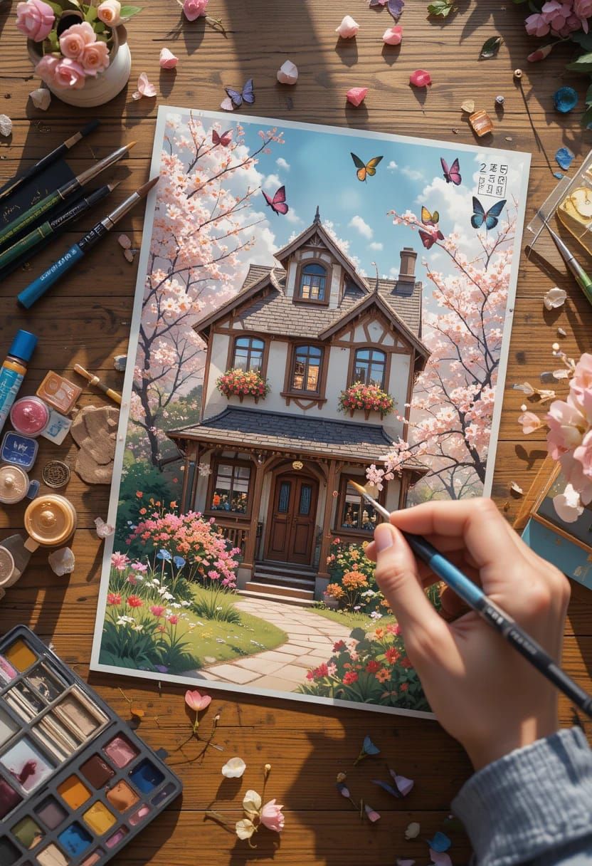 Drawing a House