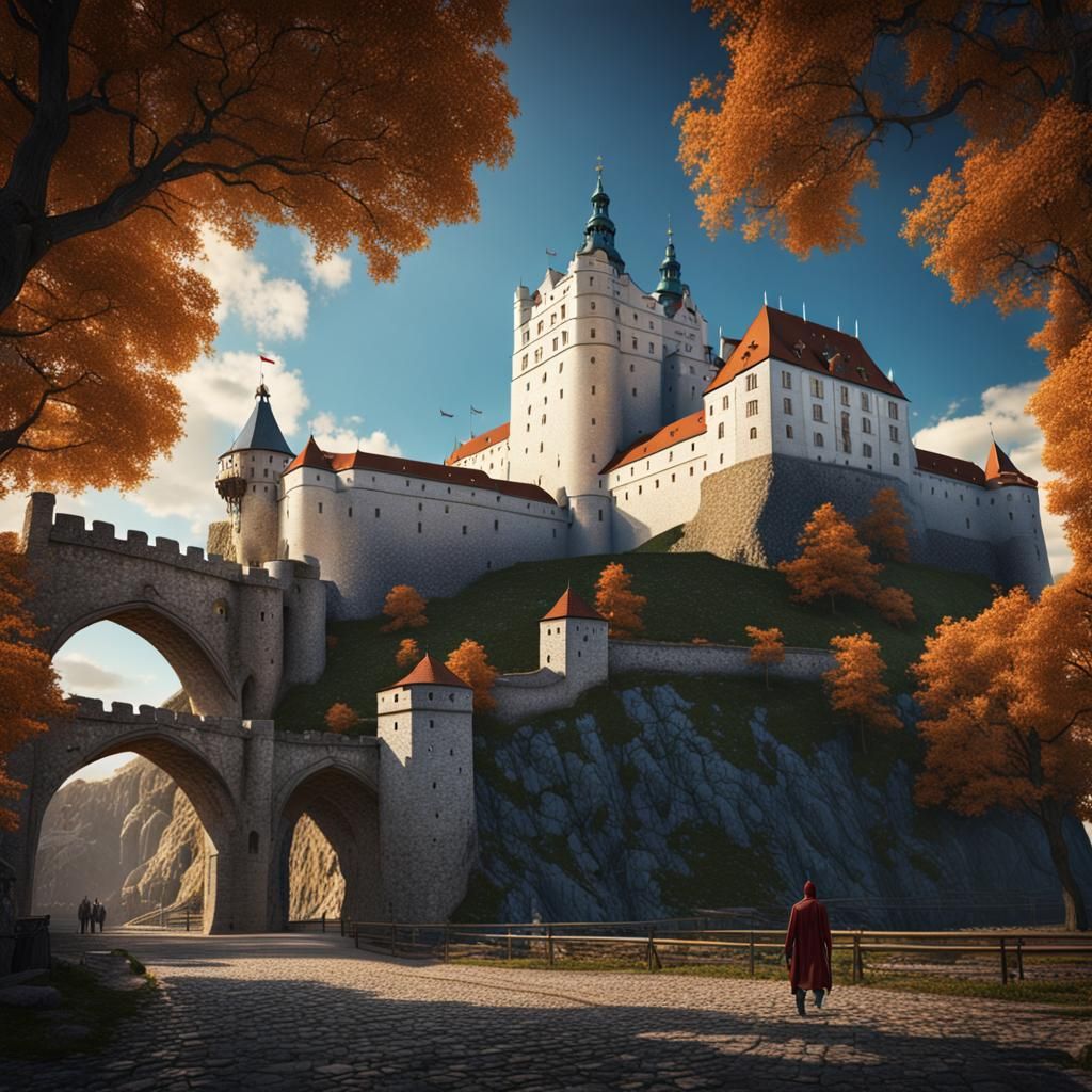 Bratislava castle in Slovakia