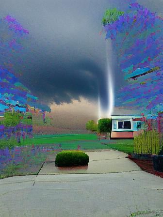 There's something outside
