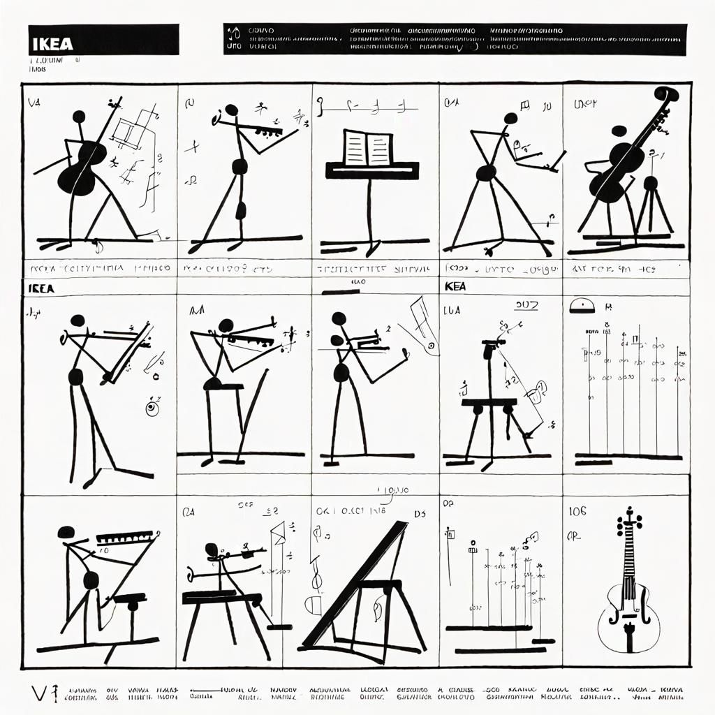 graphic score - AI Generated Artwork - NightCafe Creator