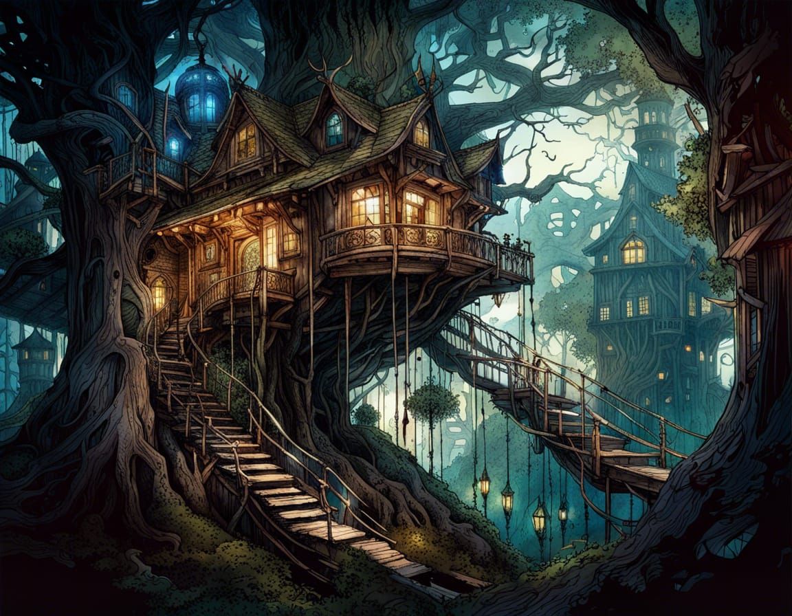 Treetop Inn  by @kauri