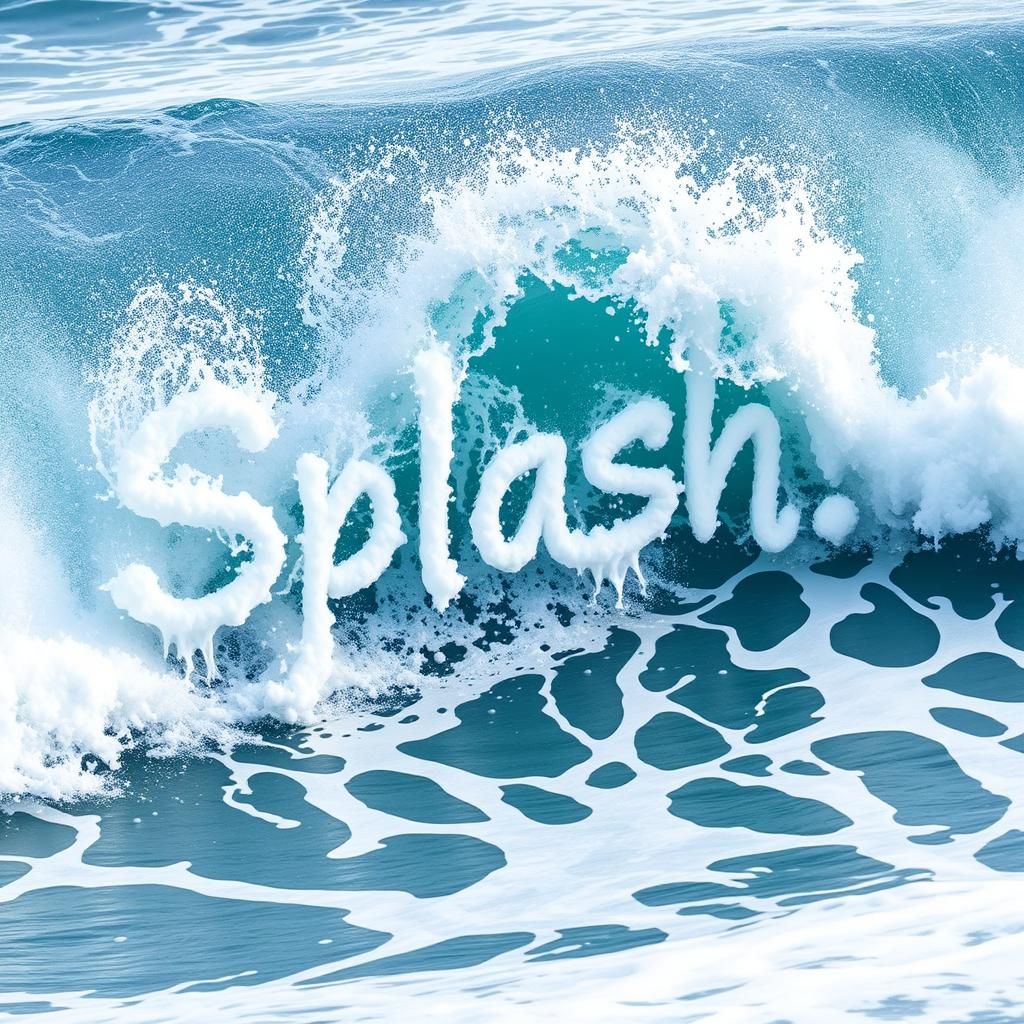 💧 Splash wave   by @David