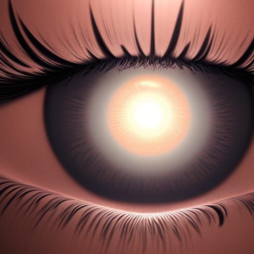 Hyperdetailed eyes that follow you no matter where you are, ...