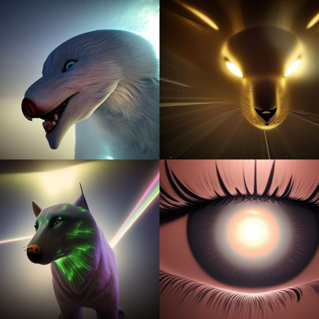 Hyperdetailed eyes that follow you no matter where you are, ...
