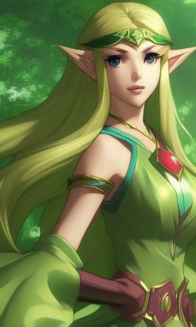 Link Zelda Cosplay - AI Photo Generator - starryai