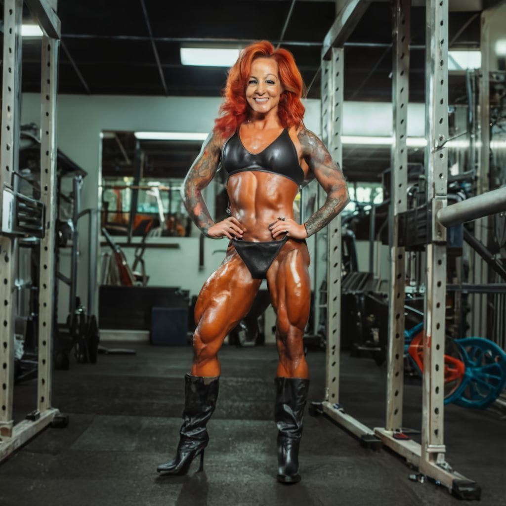 Never too old to hit the weights