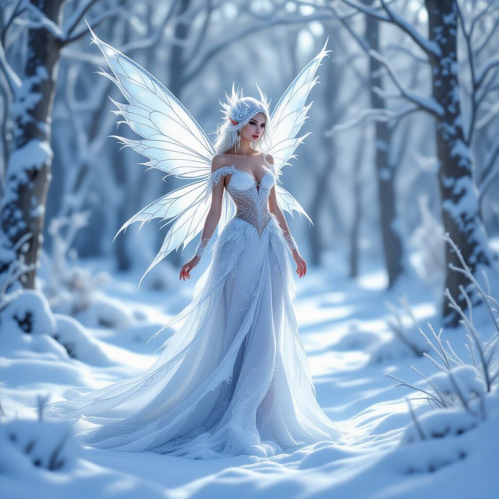 Fairy of the frost clan  by @Per Ingvarsson