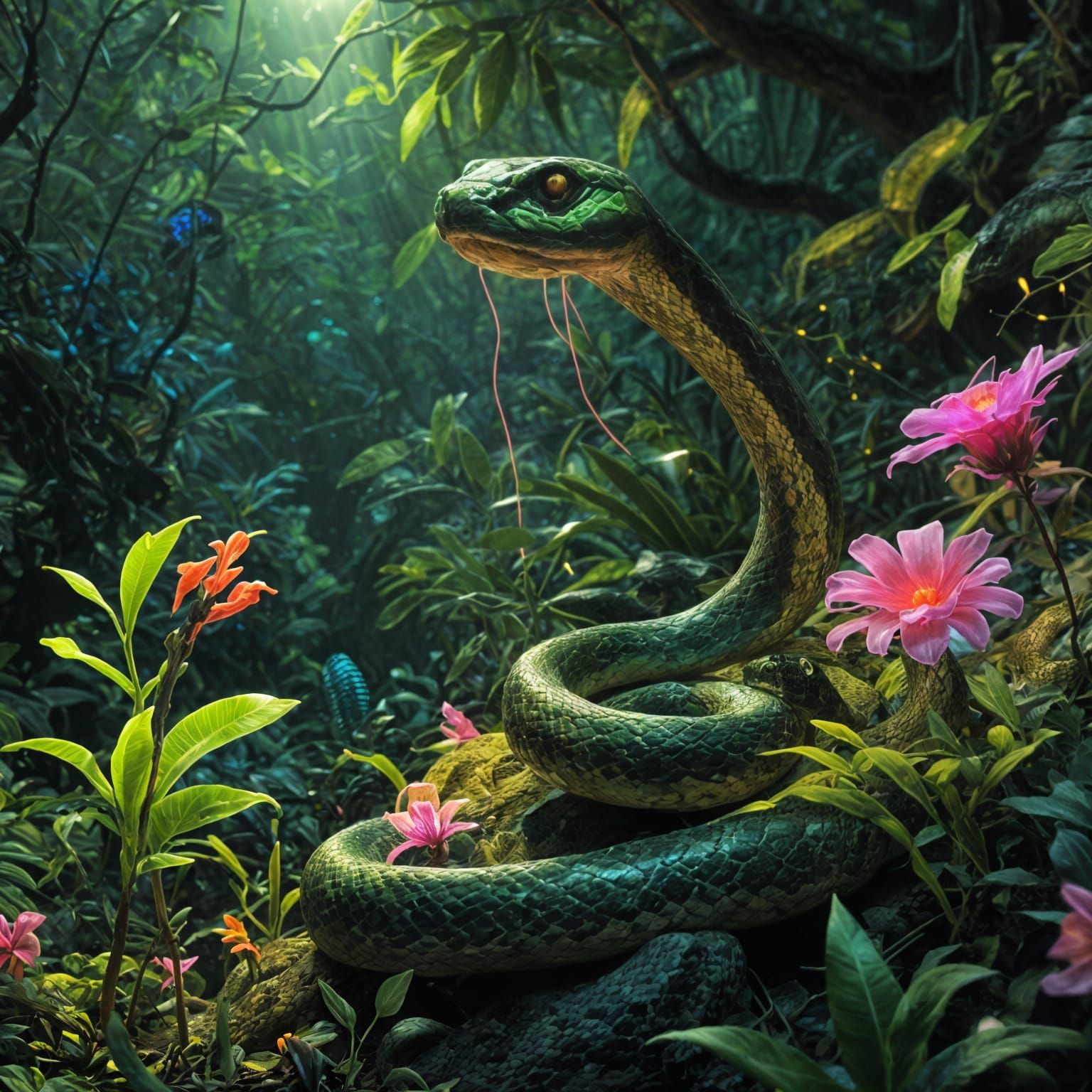 Snake  by @Alex Sumner