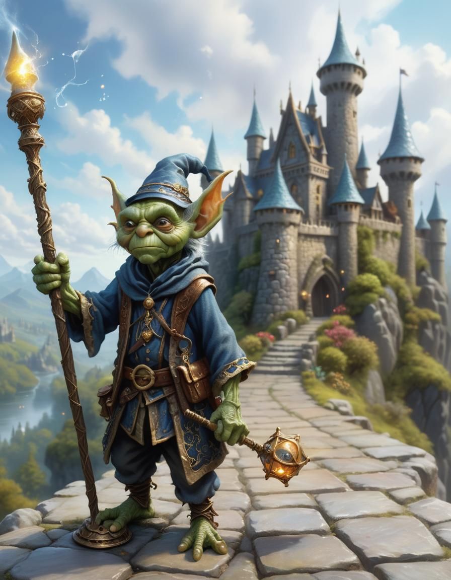 Goblin wizard 