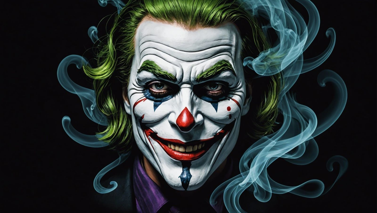 The Joker - Ai Generated Artwork - Nightcafe Creator