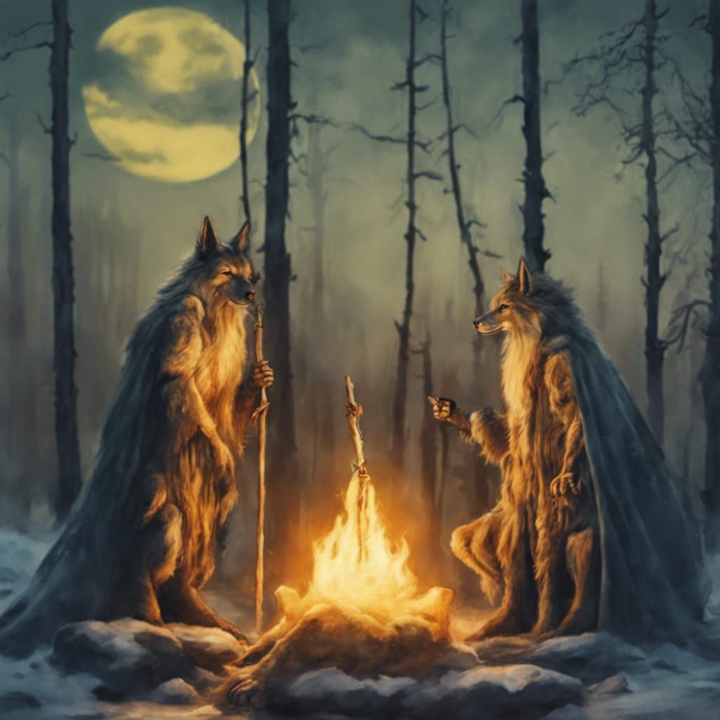 Wolf Shamans Moon Honour