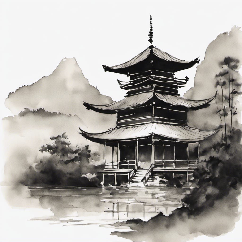 Pagoda  by @CatFriend