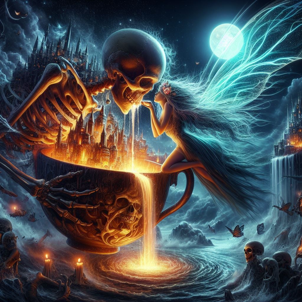 the kiss of death tempts a ray of light