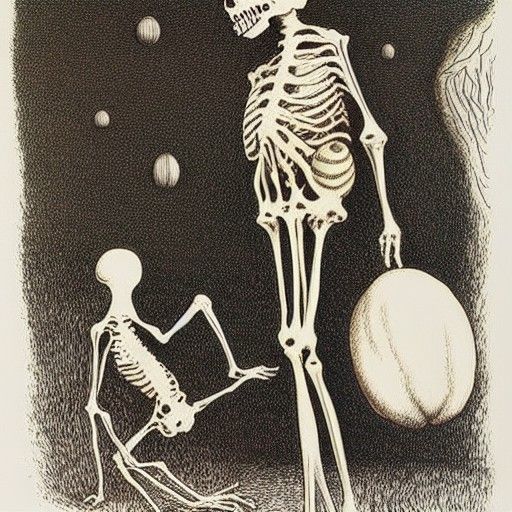 Come on in take off your skin and dance around in your bones...